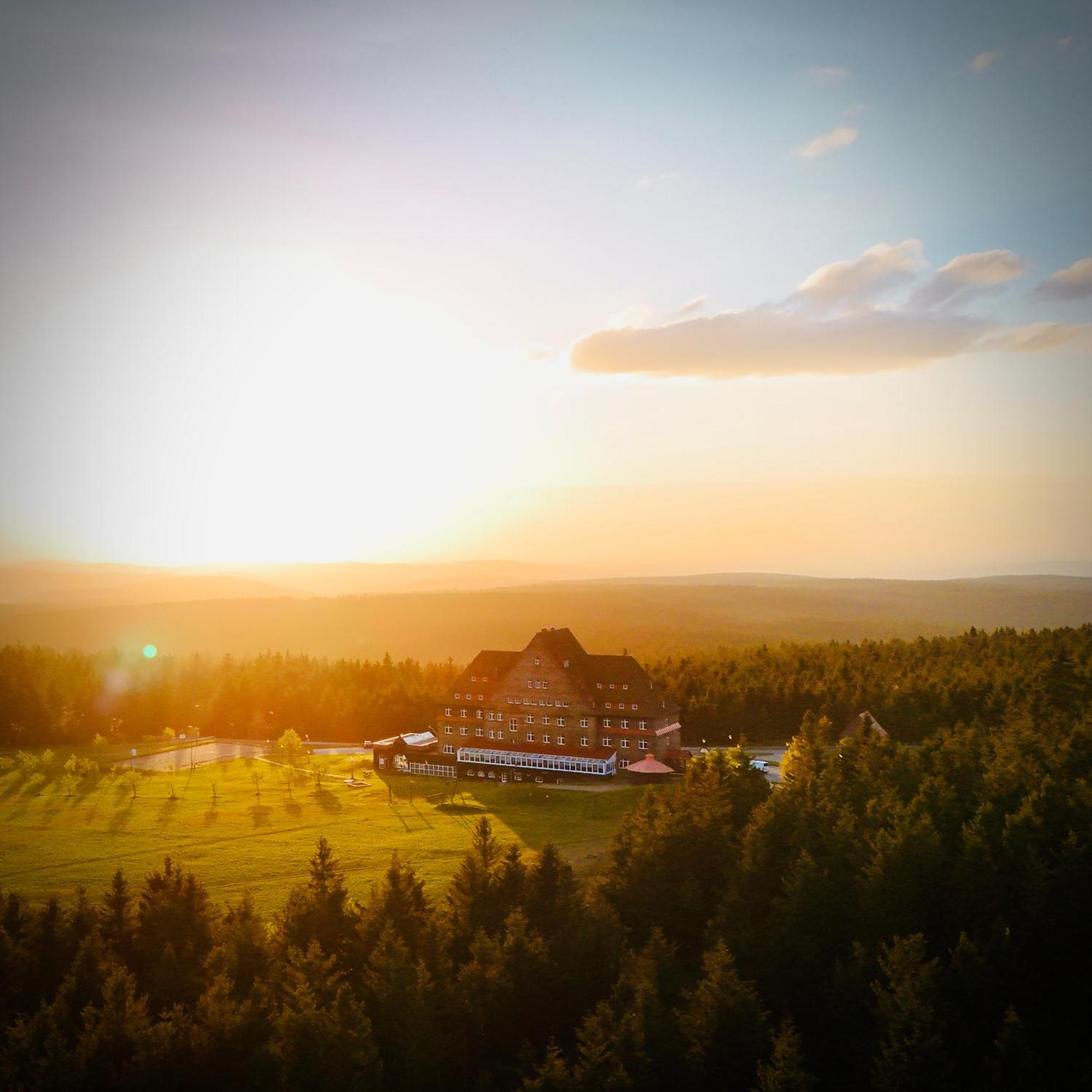 Naturhotel Sachsenbaude Oberwiesenthal Exterior foto